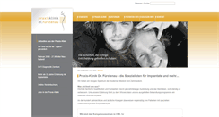 Desktop Screenshot of drfuerstenau.de